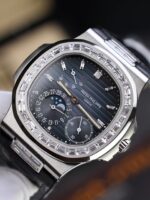 Patek Philippe Nautilus 5724 Blue Dial Replica Watch Full Function PPF Factory 40mm - Image 5