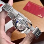 Omega Replica Watch Seamaster Co-Axial Aqua Terra Black Dial 41mm - Image 7