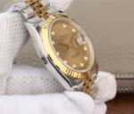 Replica Rolex DateJust 41mm 126333 Noob YG Wrapped YG Dial Diamonds Markers SS/YG Bracelet A3235 - Image 7