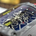 Richard Mille RM35-01 Rafael Nadal Carbon NTPT Copies Watches Red Rubber Strap ZF Factory 49,9x43mm - Image 10
