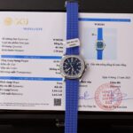 Patek Philippe Rep 11 Watch Aquanaut 5067 Moissanite Diamond Grade Blue Quartz Movement 35.6mm