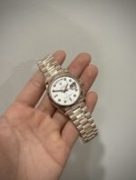 Rolex Day-Date 128235 Replica Watch Gold Wrapped Meteorite Dial 36mm - Image 3