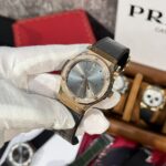 Hublot Replica Watch Classic Fusion King Gold Gray Dial With Moissanite Bezel 42mm - Image 3