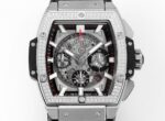 Hublot SPIRIT OF BIG BANG Chronograph, 45 mm Textured rubber strap(1:1 replica) - Image 2