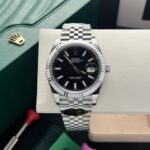 Rolex Replica Watches Datejust 126334 Black Dial Clean Factory 41mm - Image 2