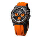 ROLEX Diw Daytona carbon orange edition 40mm oyster black(1:1 replica) - Image 2