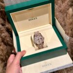 Rolex Day-Date Replica Watches Custom Moissanite Diamonds And Gold Wrapped 40mm - Image 2