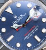 Replica Rolex Yacht-Master 116655 SS EW Blue Dial on SS Bracelet A3135 - Image 3