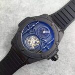 Replica Hublot Big Bang 44mm Vendome Real Tourbillon Ceramic Case Black Gummy - Image 2