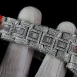 Rolex Replica Watch GMT Master II Custom Full CZ AMG Factory 40mm - Image 9