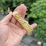 Rolex Replica 11 Watch Day-Date Gold Wrapped Moissanite Diamonds GM Factory 40mm - Image 7