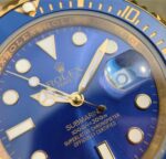 Replica Rolex Submariner 116613 LB Noob YG Wrapped Blue Dial YG Wrapped Bracelet Eta2836 - Image 4