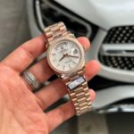 Rolex Day-Date Dial MOP Replica Watch Weight 158 ??Grams Bezel Moissanite Diamonds QF Factory 36mm - Image 2