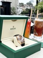 Rolex Replica Watch Sky-Dweller 336235 Chocolate Dial Rubber Strap 42mm - Image 6