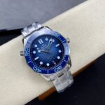 Omega Replica 1:1 Watch Seamaster 75th Anniversary Summer Blue 42mm
