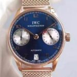 Replica IWC YL Portuguese RG IW5001 Blue Dial