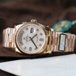 Rolex Day-Date 128235 Knock Off Watches MOP Dial Weight 156 Grams QF Factory 36mm - Image 4