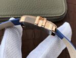 Replica Cartier High Jewelry Watches RG WJ306014 Blue Dial Blue Fabric Strap - Image 5