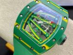 Richard Mille Replica Watch RM59-01 Yohan Blake Tourbillon Carbon Green 43x50mm - Image 2