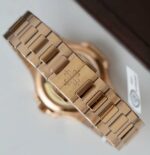 Patek Philippe Nautilus 7118 Women Replica Watch Custom Gold Wrapped + Diamonds Moissanite 3K Factory 35.2mm - Image 11