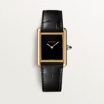 Tank Louis fake cartier watch large model Manufacture mechanical movement with manual winding(1:1 replica)