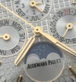 Replica Audemars Piguet JF Royal Oak 41mm 26574 YG White Dial Leather Strap A5134 - Image 7