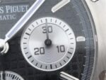 Replica Audemars Piguet Royal Oak Chronograph SS JHF Black/White Dial SS Bracelet A7750 - Image 5