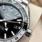 Omega Replica 1:1 Watch Seamaster Planet Ocean GMT Black Dial 43.5mm - Image 3
