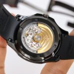 Fake Patek Philippe Replica Watch Aquanaut Limited Edition Black DLC-PVD(1:1 replica) - Image 4