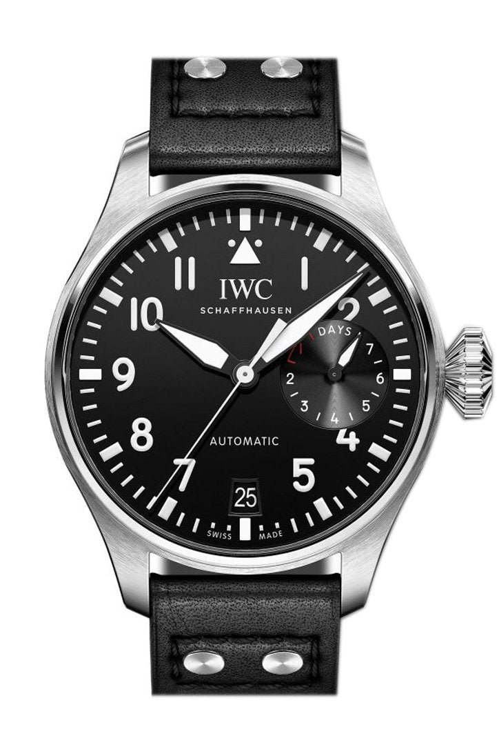 89772373-631A-C43B-1978-7C3B95828AC5.jpg IWC Big Pilot Black Dial Automatic 46mm Men’s Watch IW500912(1:1 replica) - Image 1