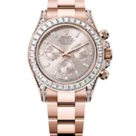 Rolex Cosmograph Daytona Oyster, 40 mm, Everose gold and diamondsReference 126595TBR(1:1 replica)