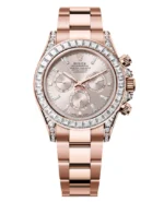 Rolex Cosmograph Daytona Oyster, 40 mm, Everose gold and diamondsReference 126595TBR(1:1 replica)