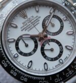 Replica Rolex Daytona 116500 LN Noob White Dial SS Bracelet A7750 - Image 2