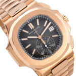 18K Rose Gold Patek Philippe Nautilus 5980 40.5mm Black Gradient Dial(1:1 replica) - Image 3