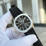 Patek Philippe Aquanaut 5167 Knock Off Watches Gray Dial Rubber Strap Custom BBF Factory 40mm - Image 3