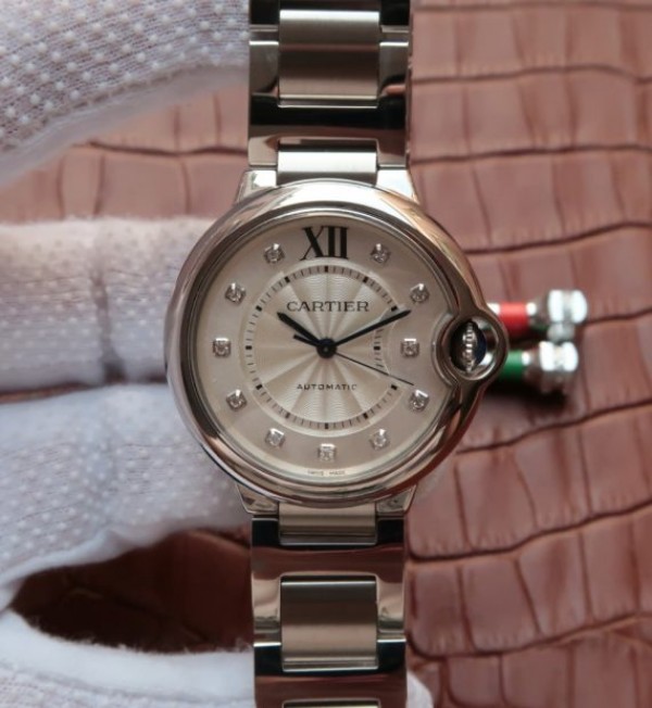 8ADAE8E8-D387-01C5-FB77-516E2E9D0460.jpg Replica Cartier JF Ballon Bleu 42mm White Textured Dial SS Bracelet MIYOTA9015 - Image 1