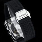 Hublot Big Bang, Square Bang Unico 42mm Textured Rubber Strap(1:1 replica) - Image 9