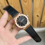 Hublot Replica 1:1 Watch Classic Fusion Titanium King Gold Black JJF 2023 42mm - Image 3
