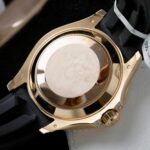 Rolex Yacht-Master Replica Watches Gold Wrapped + Moissanite Diamonds Hong Kong 40mm - Image 10
