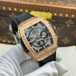 Hublot Spirit Of Big Bang King Gold Replica Watch Dial Gray BBF Factory 42mm - Image 3