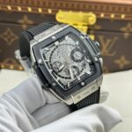 Hublot Spirit Of Big Bang Titanium Replica Watches Bezel Black BBF Factory 42mm - Image 3