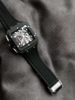 Hublot Replica 1:1 Watch Black Ceramic Square Bang Unico Chronograph 42mm - Image 5
