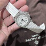 Patek Philippe Replica 11 Watch Aquanaut 5069G With Moissanite Diamond 35.6mm - Image 6