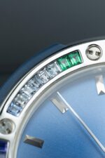 Hublot Classic Fusion Titanium Rainbow Refined Synthentic Gemstones Bezel Best Copy 42mm - Image 6