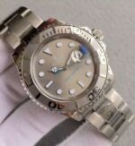 Replica Rolex Yacht-Master 116622 Noob Silver Dial SS Bracelet SA3135 - Image 2
