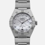 Constellation Co-Axial Master Chronometer 29mm Stainless Steel With Diamonds(1:1 replica)
