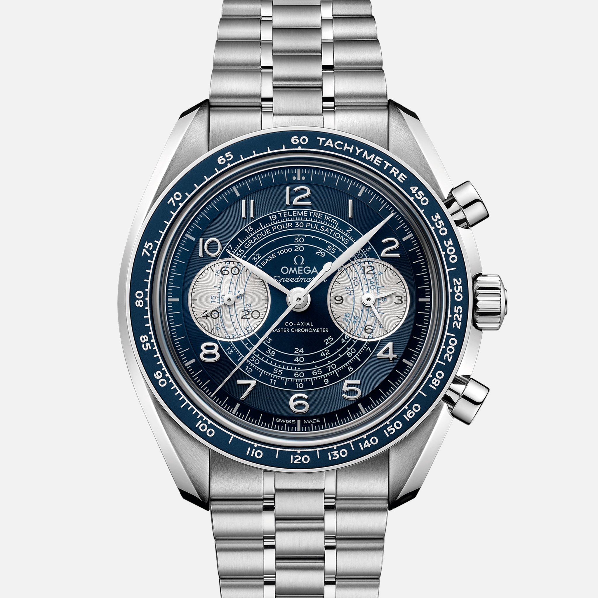8D62F553-6CB9-9619-CFE6-6810D41AE695.jpg Speedmaster Chronoscope Co-Axial Master Chronometer Chronograph 43mm Blue Dial(1:1 replica) - Image 1
