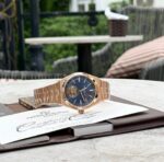 Vacheron Constantin Replica 11 Watch Overseas Tourbillon 6000V Rose Gold Plated Blue Dial 42.5mm