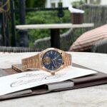 Vacheron Constantin Replica 11 Watch Overseas Tourbillon 6000V Rose Gold Plated Blue Dial 42.5mm