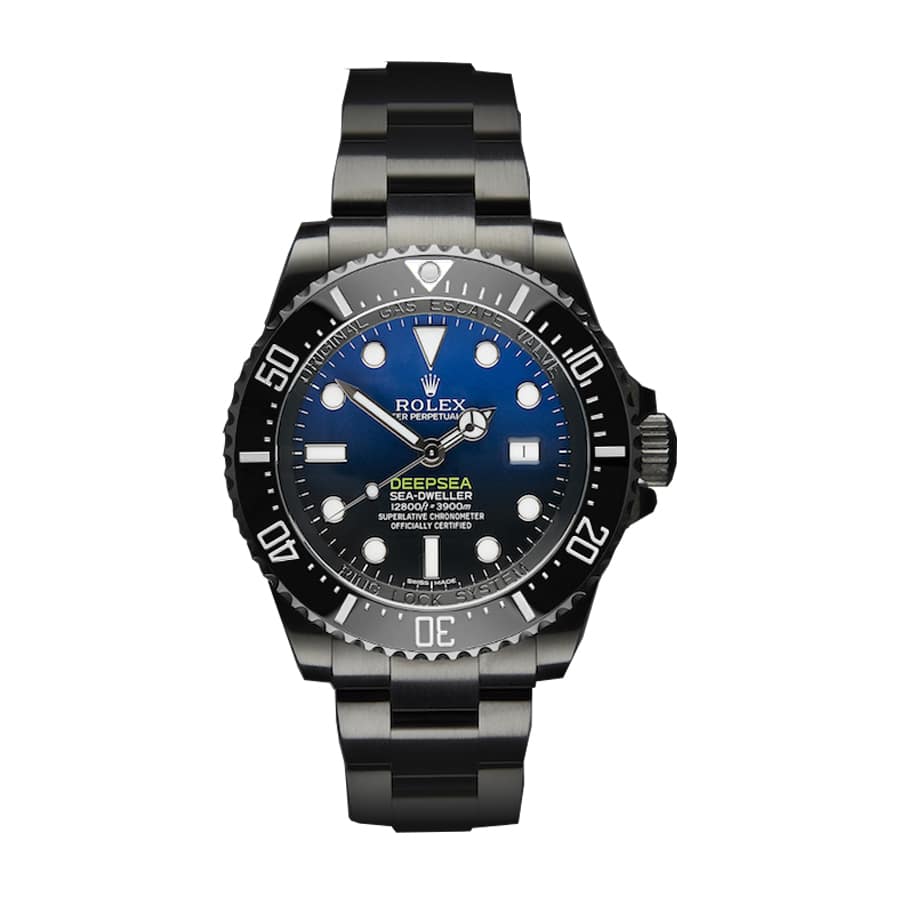 8DFB5E3A-3414-1B66-01A4-38479C7BCEE3.jpg Rolex Deepsea Sea-Dweller Black PVD 116660 D-Blue Oyster Replica - Image 1